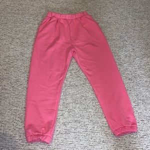 ZARA plush jogging pants